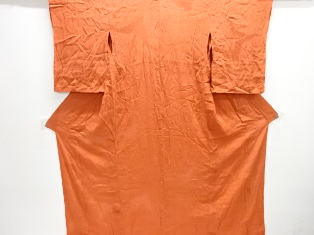 JAPANESE KIMONO / ANTIQUE KIMONO / SILK / WOVEN ROUGH WAVE